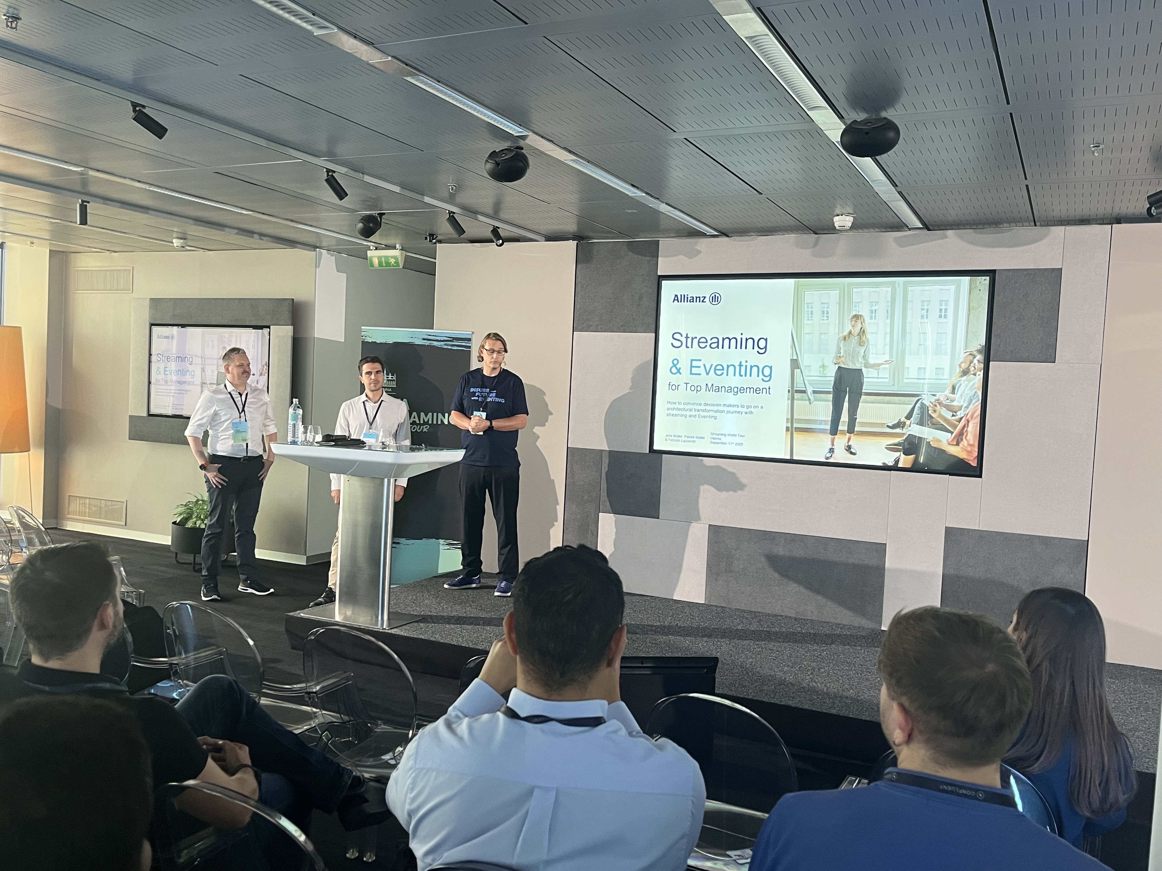 Speaking at Data Streaming World Tour