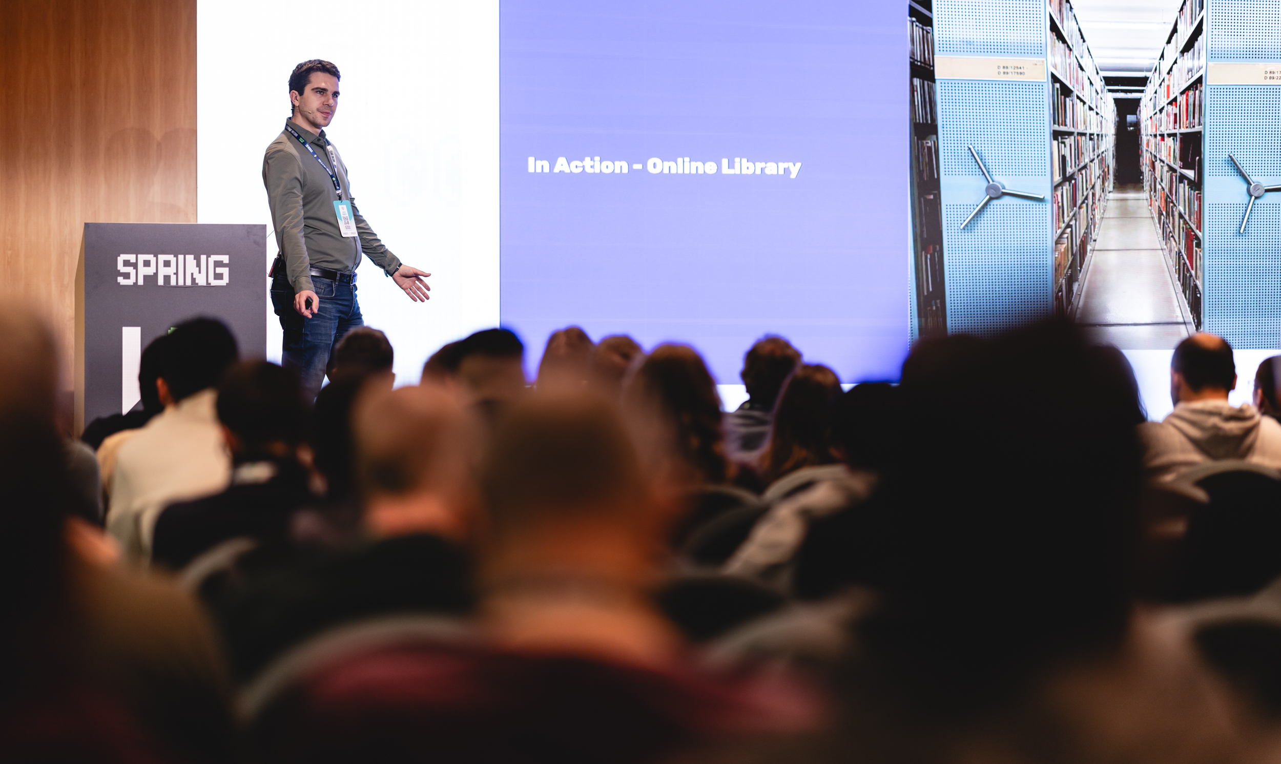 On stage at Spring I/O 2026
